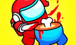 Red Impostor Vs Crew - Among Us image