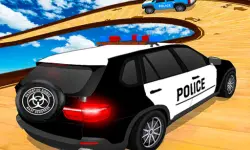 Police Prado Car Stunt Ramp Car Racing Game 3D